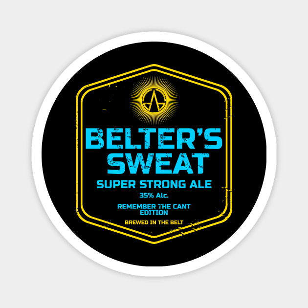 BLACK LABEL SUPER STRONG ALE Magnet by KARMADESIGNER T-SHIRT SHOP